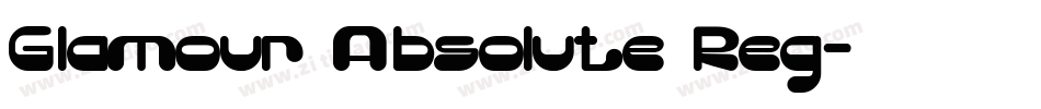 Glamour Absolute Reg字体转换